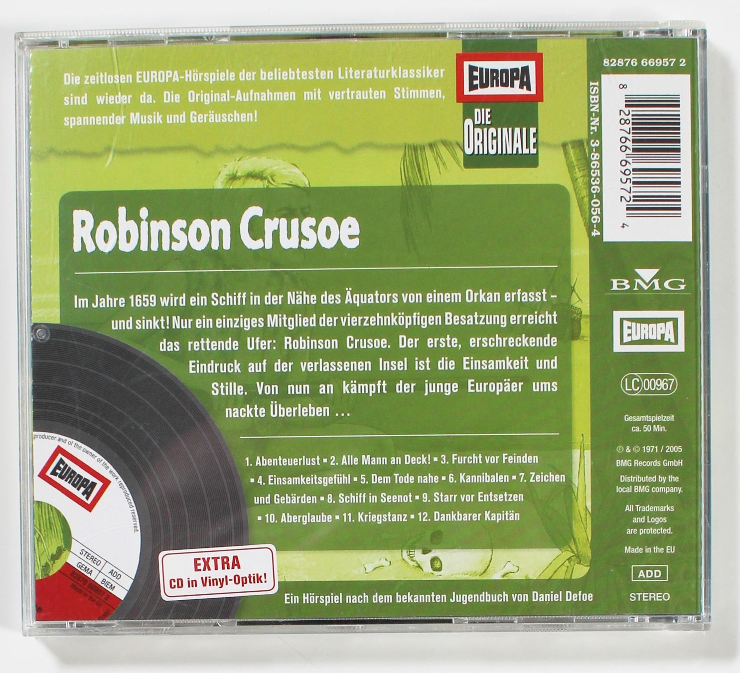 CD: CD Europa Original 10 - ROBINSON CRUSOE Daniel Defoe – Usato da Brüttisellen venduto da Collector-Corner 2