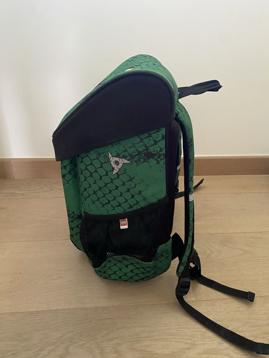 Borse & Zaini: Sac d'école Original Lego Ninjago vert! – Usato da Plan-les-Ouates venduto da jac_8n8y 3