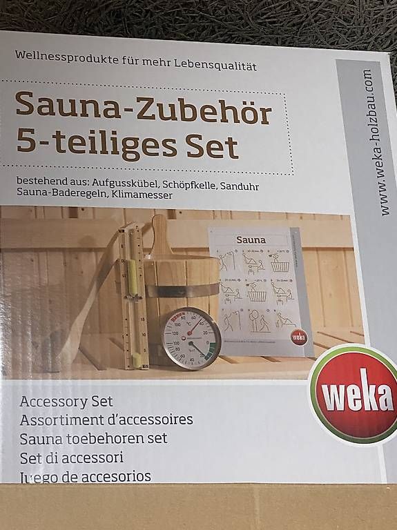 Sauna & Zubehör: NEU: Sauna Set Zubehör WEKA – Neu und originalverpackt aus Oberdorf SO von Sabinexxx