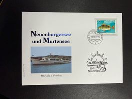 Schweizer Schiffspost MS Ville d'Yverdon 2005