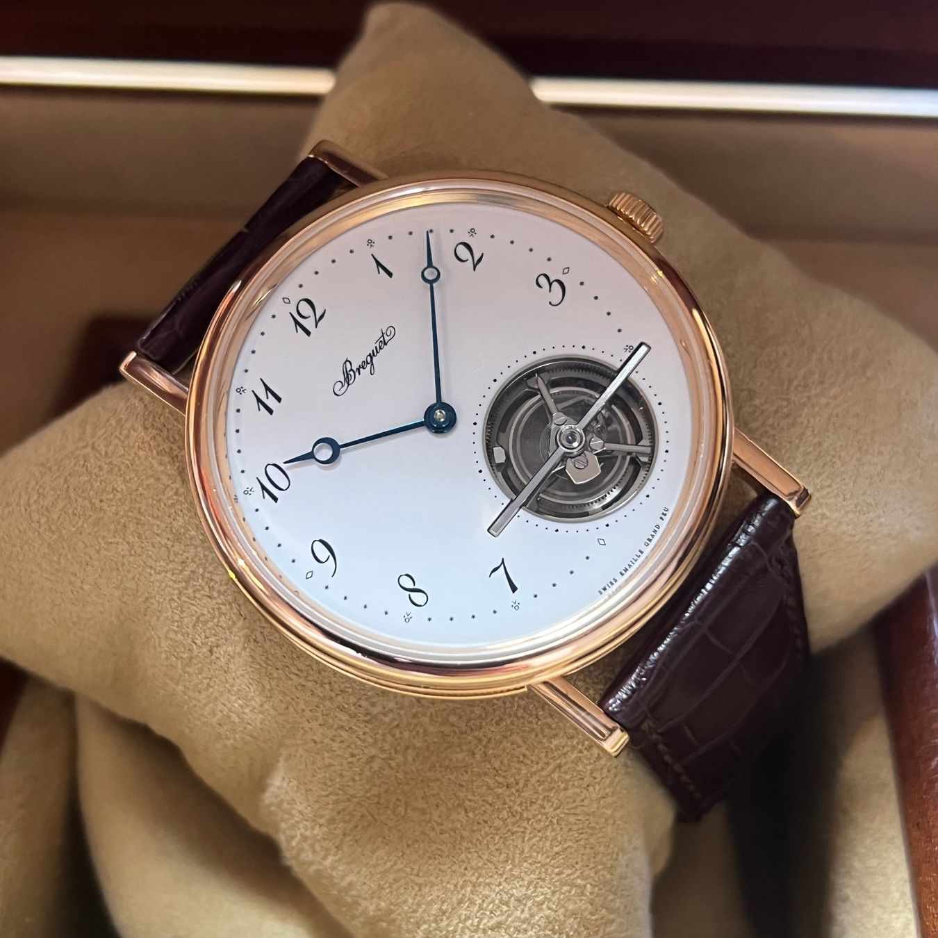 Breguet Orologi: Breguet Classique Tourbillon Extra-Flat Full Set 5367BR/29/9 – Usato da Carouge GE venduto da Watchaser 6