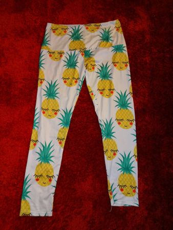 Super Glanz-Leggins/Moking Top