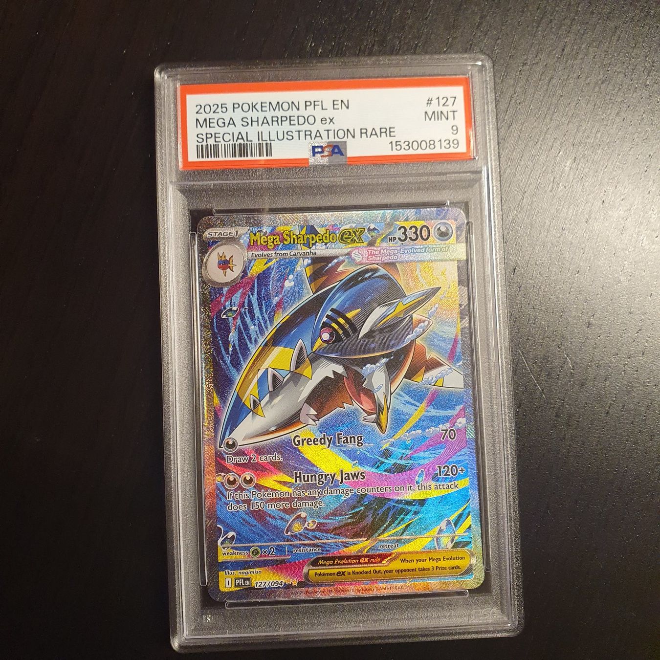 Pokémon Carte collezionabili: Pokemon Phantasmal Mega Sherpedo EN – Usato da Geroldswil venduto da Beppo46