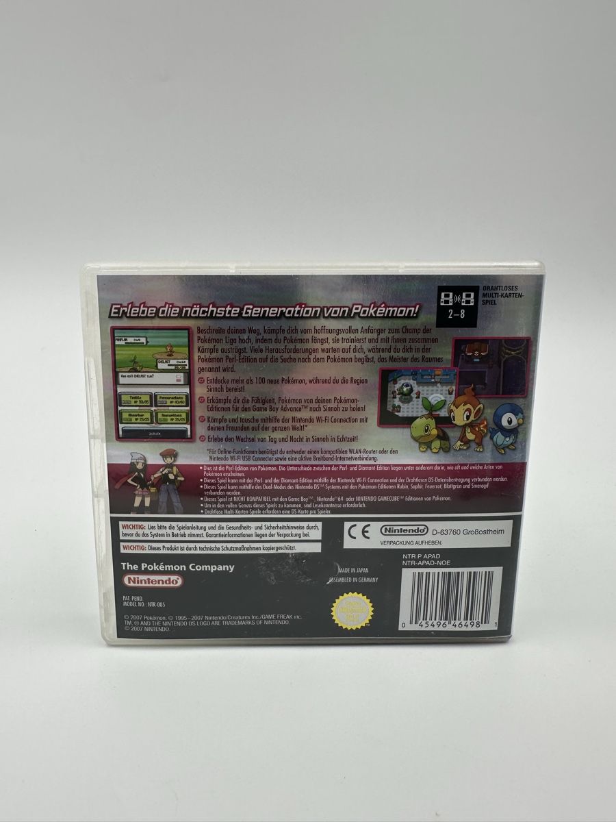 Pokémon Spiele: Pokemon Perl Edition Deutsch Nintendo DS  – Gebraucht aus Oberbüren von dreikapuziner 1