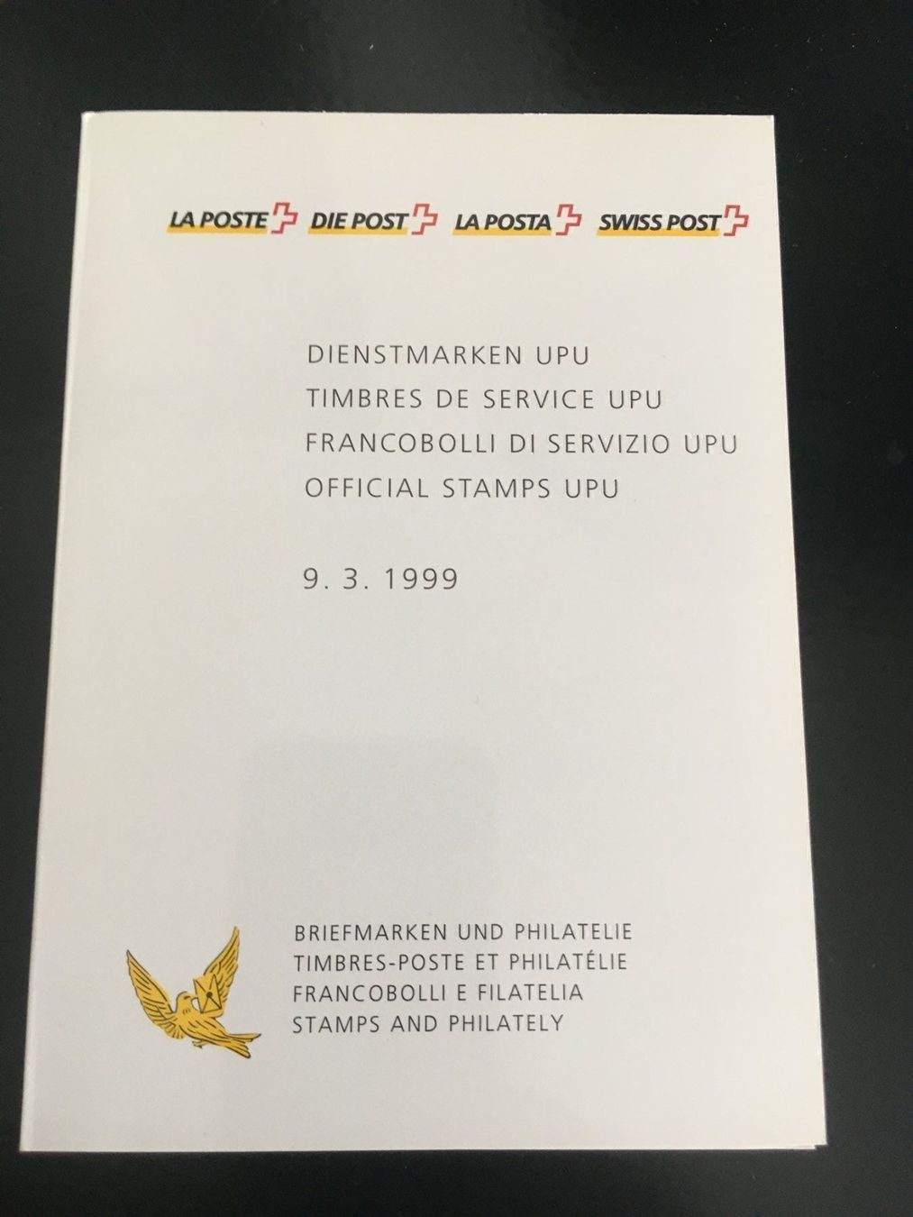 Tutti i francobolli: 1999 / UPU / 9.3.99 / Postfrisch ** – Nuovo e nell'imballaggio originale da Grand-Lancy venduto da Dany1973
