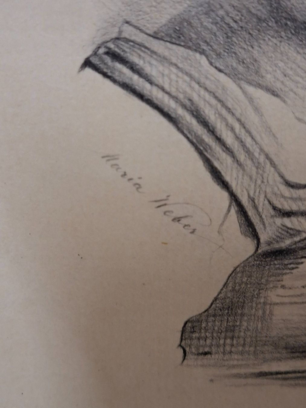 Dipinti: Zeichnung von Maria Weber – Usato da Schaffhausen venduto da meteor7 5