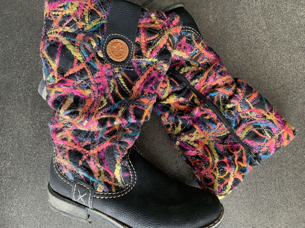 Rieker Scarpe da donna: Warmer Rieker Winterstiefel Gr 40 – Usato da Thun venduto da Chrabu 2
