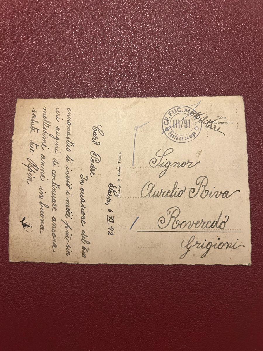 Cartoline postali: Sarn a. Heizenberg 1942 – Usato da Breganzona venduto da Milesbo 1