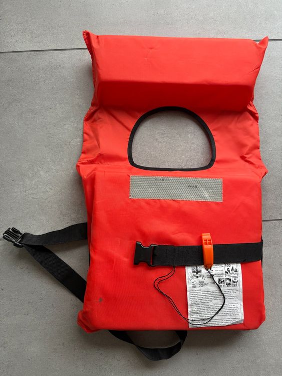 Schwimmweste Für Erwachsene 25-120kg - Rettungsweste Mit Signalpfeife Für Wassersport