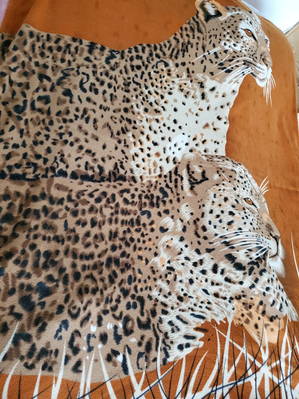 Coperte: Kuschelige Fleecedecke mit Leoparden 190x150 cm – Usato da Wetzikon ZH venduto da Wetzicardo25 3