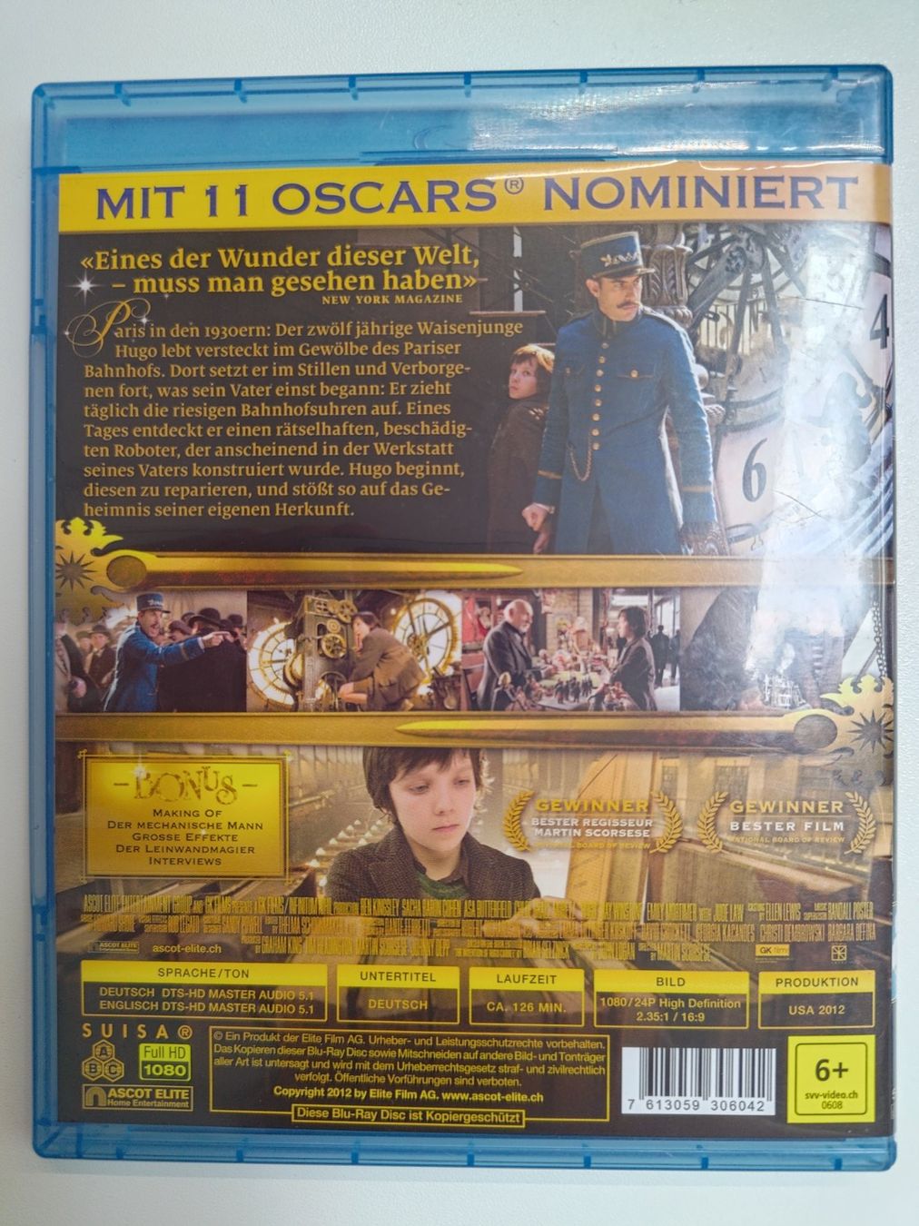 Alle DVDs: Hugo Cabret – Gebraucht aus Liestal von Kratzilla 2