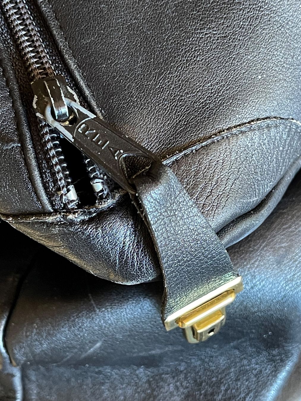 Borse: Schwarze Reisetasche aus Leder, Weekender – Usato da St. Gallen venduto da yanik020505 8