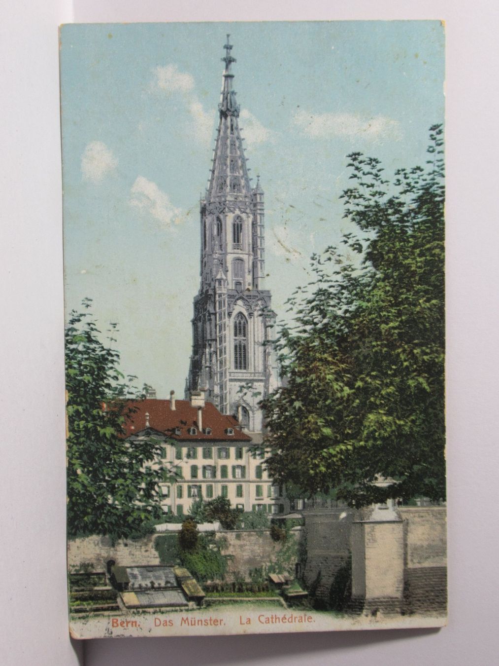 Cartoline postali: Bern , Münster 1914 – Usato da Grenchen venduto da Bluemchen1900