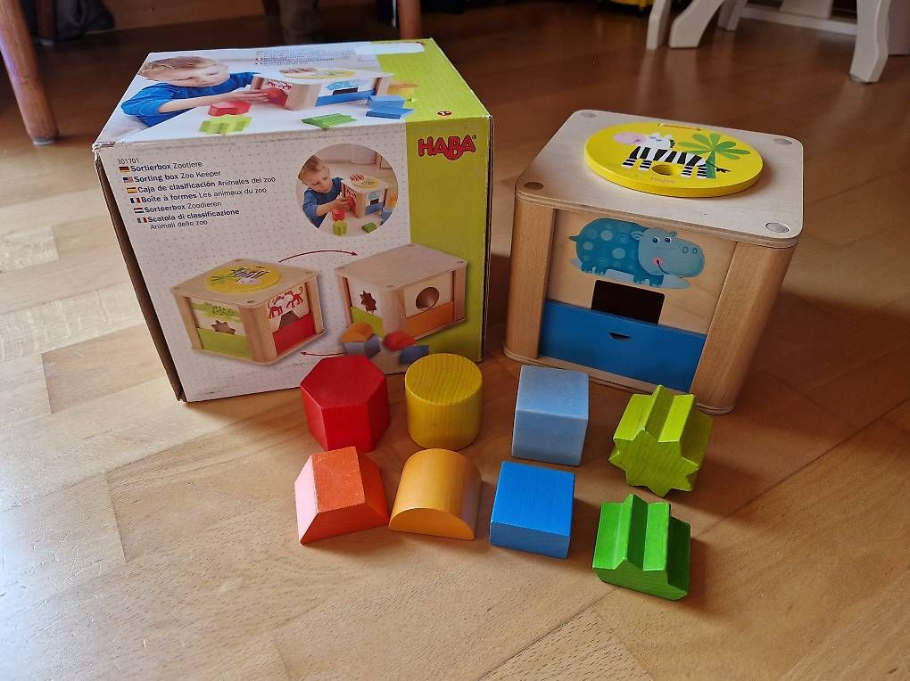 Spielzeuge: Haba Sortierwürfel, Sortierspiel Holz – Gebraucht aus Rutschwil von tho_9lxq 1