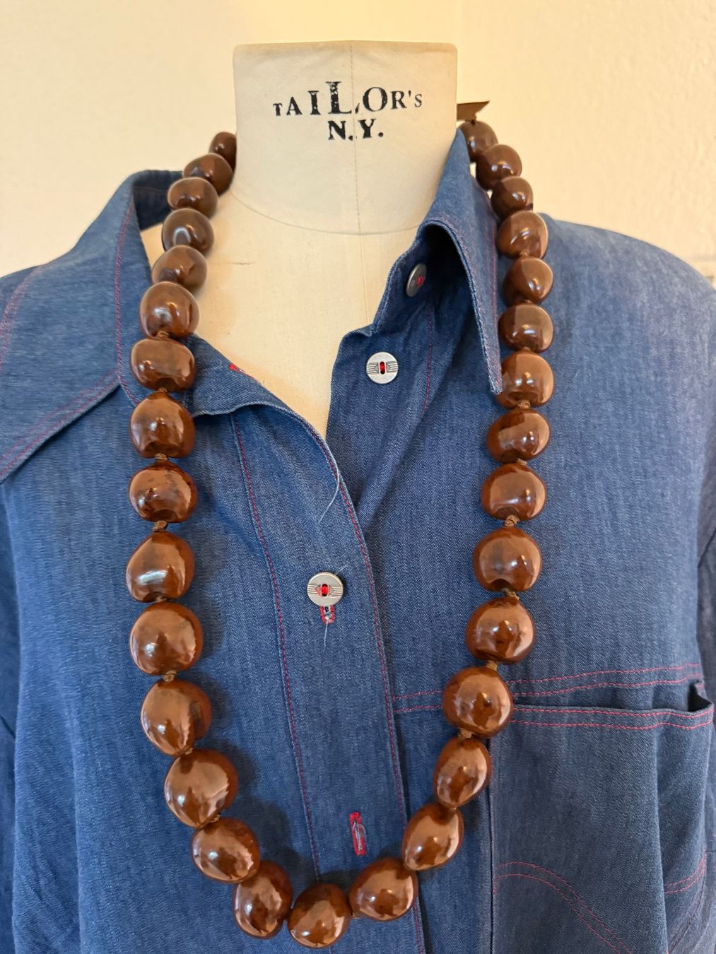 Catenine: Kette 43 cm braun – Usato da Kirchdorf AG venduto da coco123