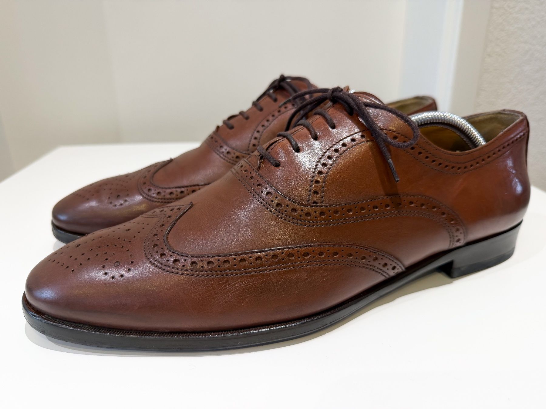 Scarpe da uomo: Armando Silva Brogue Schuhe Gr. 44 Leder Full Brogue – Usato da Dietikon venduto da Angy94