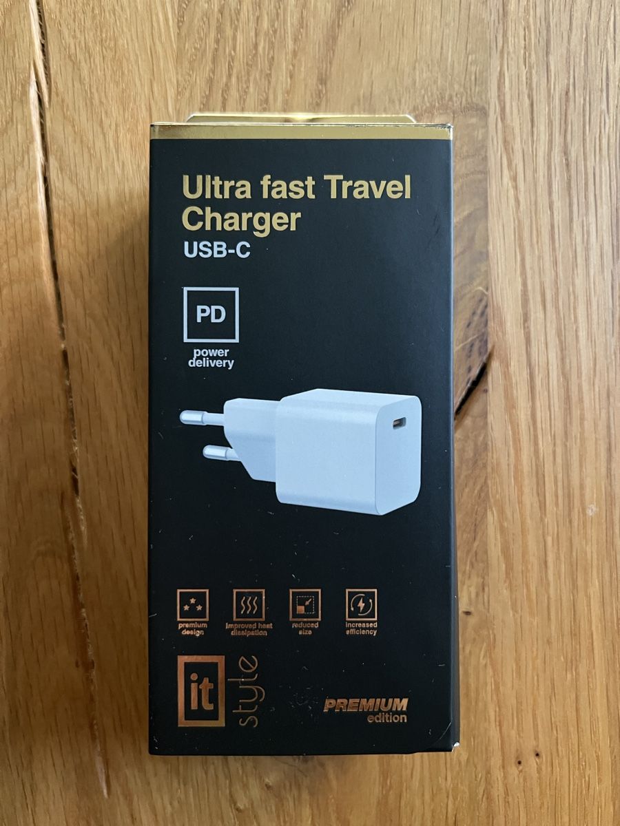 Caricabatterie: itStyle Premium Ladegerät 220V USB C 20W – Nuovo e nell'imballaggio originale da Euthal venduto da ruckzuckrohrfrei
