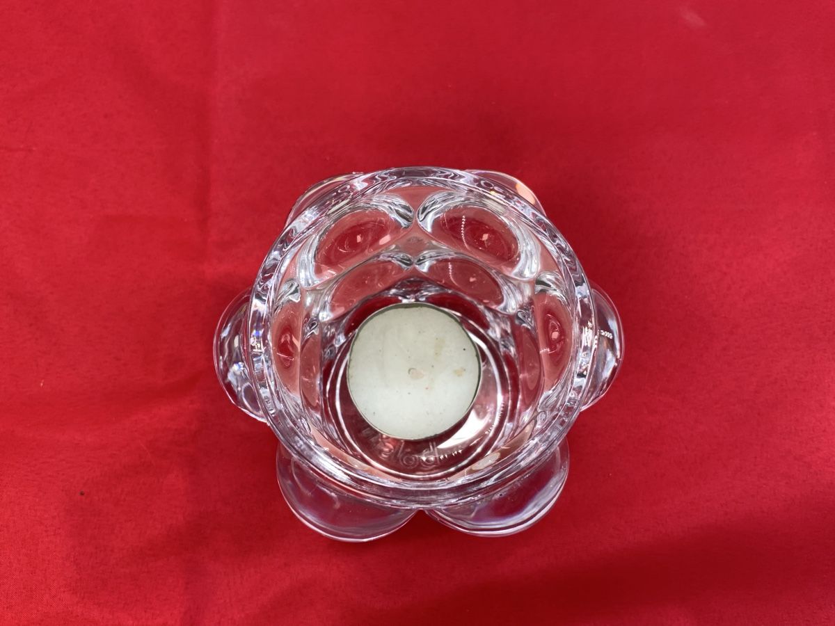 Bicchieri: Vintage Teelichthalter aus Glas, Bolsius – Usato da Erlach venduto da silvia3235 4