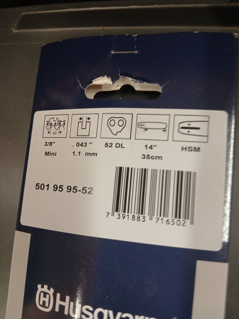 Husqvarna Seghe: Husqvarna Schwert 35cm – Nuovo (secondo la descrizione) da Sennwald venduto da Froschkonig 1