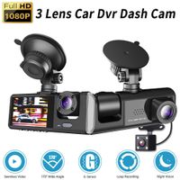 Auto Dashcam-Camcorder Kamera-Dvr-Recorder 3-Objektiv