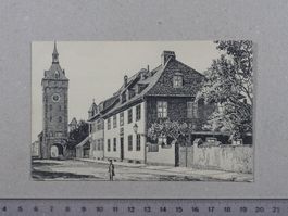 Basel, Künstlerkarte St. Johann-Tor