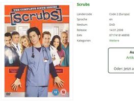 Scrubs - Die komplette 6. Staffel (DVD)