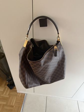 Louis Vuitton Tasche braun Damier Ebene guter Zustand