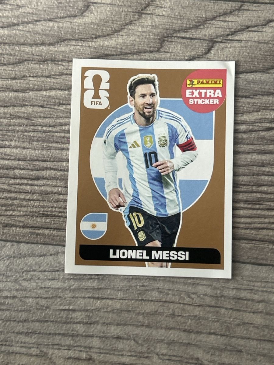 Panini Carte collezionabili: Lionel Messi extra sticker – Nuovo (secondo la descrizione) da Versoix venduto da The-luxe