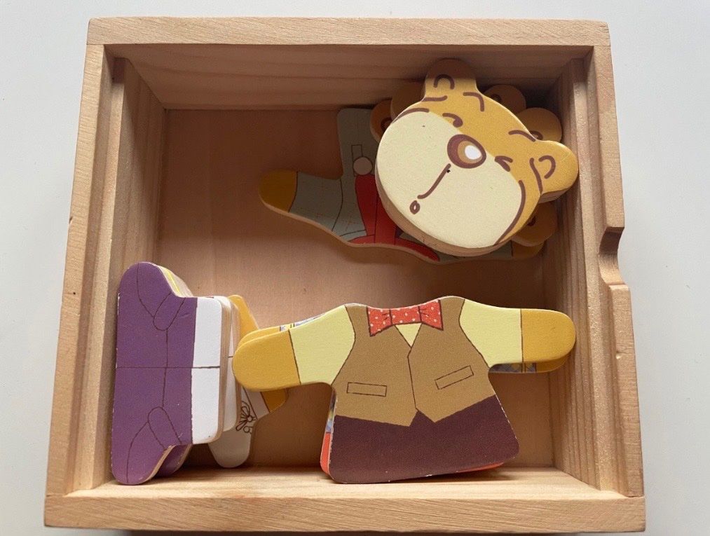 Eichhorn Puzzle: Holzpuzzle Bär von Eichhorn – Usato da Hüntwangen venduto da fra_7nd2 2