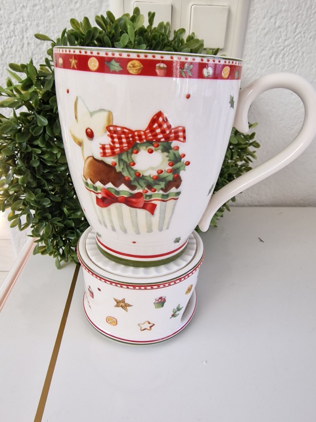 Villeroy & Boch Teiere: Villeroy Boch Winter Bakery kl. Stövchen – Nuovo (secondo la descrizione) da Oberglatt ZH venduto da Alischa1 4