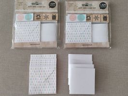 16 mini Karten Weihnachten Kreativ