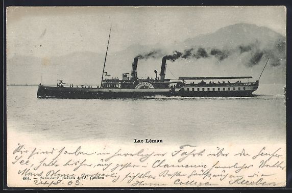 Cartoline postali: Der Salondampfer Winkelried auf dem Lac  – Usato da Berlin venduto da bartko-reher