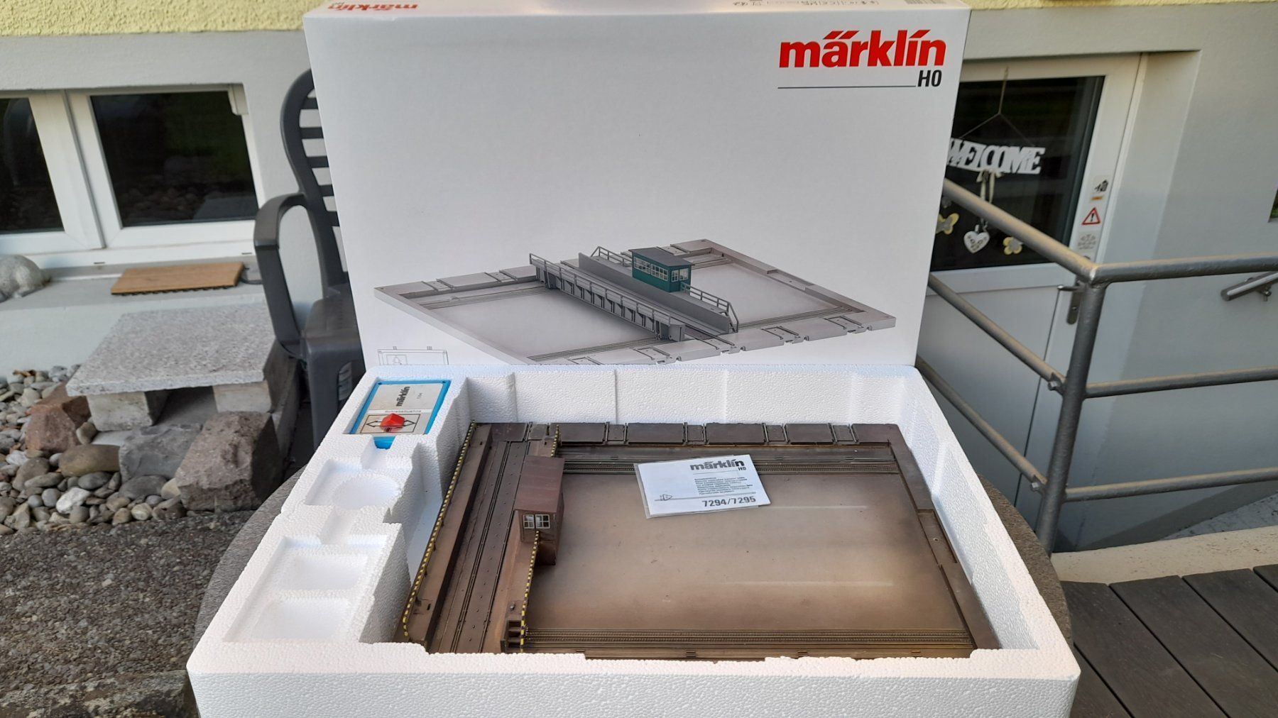 Märklin Trains électriques: Märklin Schiebebühne 7294 – Défectueux à Gränichen par Bengal01