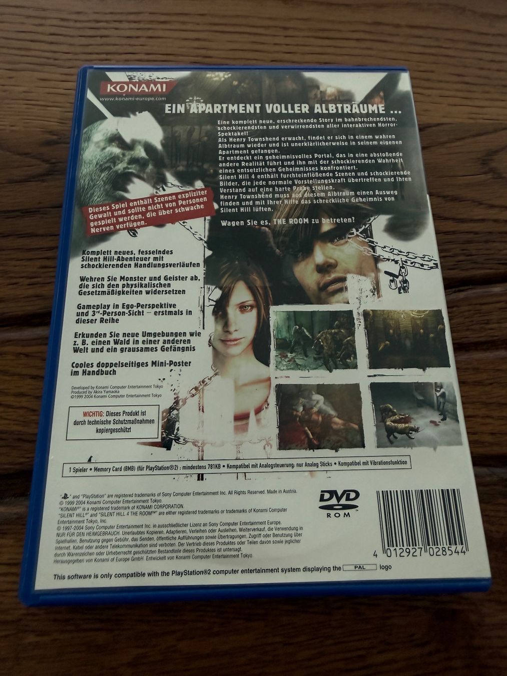 Sony Giochi: Silent Hill 4 The Room PS2 – Usato da Wollerau venduto da qua_hw62 1