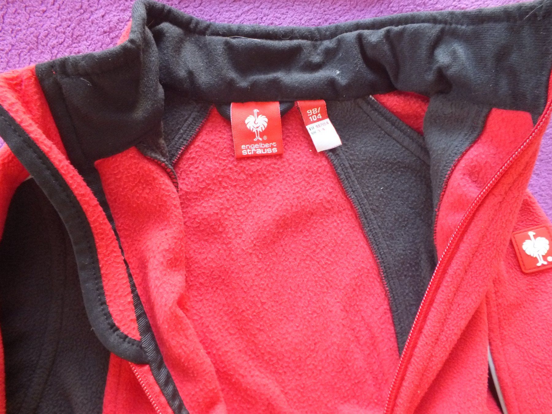 Engelbert Strauss Giacche & Cappotti: Engelbert Strauss Fleecejacke Gr.98/104 – Usato da Müllheim Dorf venduto da Seeeule01 5