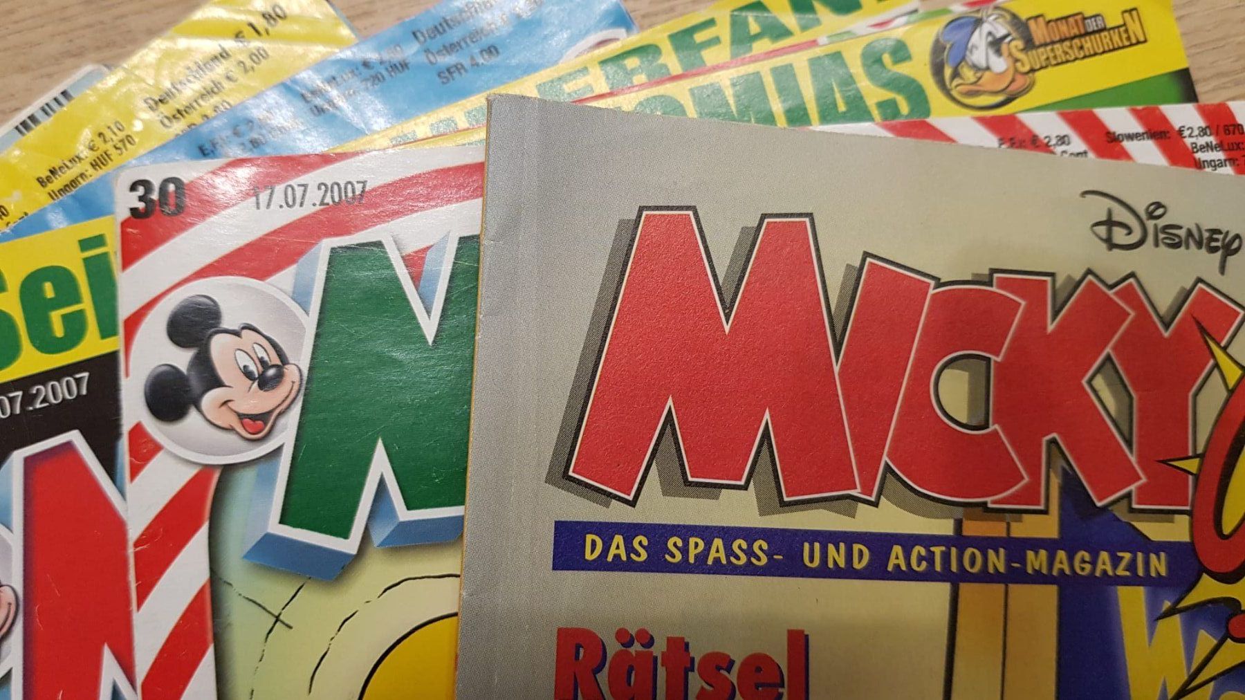 Comics: Micky Mouse Hefte 1999 - 2007 – Gebraucht aus Spiegel b. Bern von sus_xj97 4