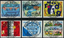 2022  Kanton - Schweiz - Ersttag Voll Stempel ET