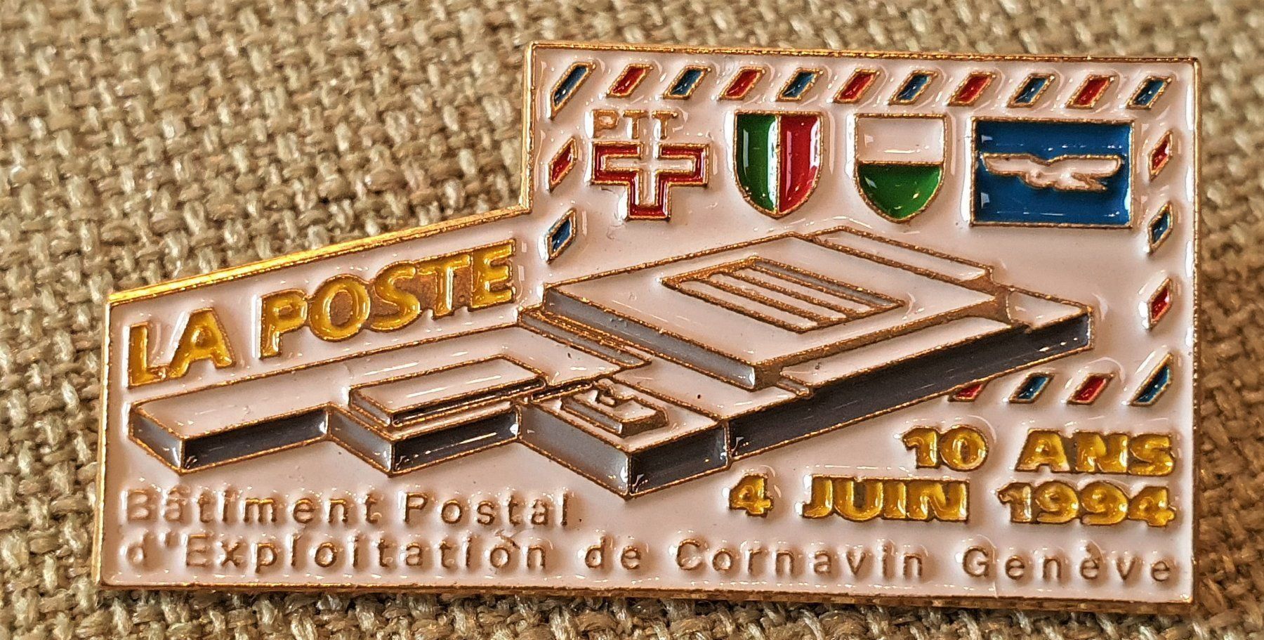 Spille: A839  PTT Post La Poste Geneve Genf 1994 – Usato da Reinach BL venduto da Boston-Verkauf