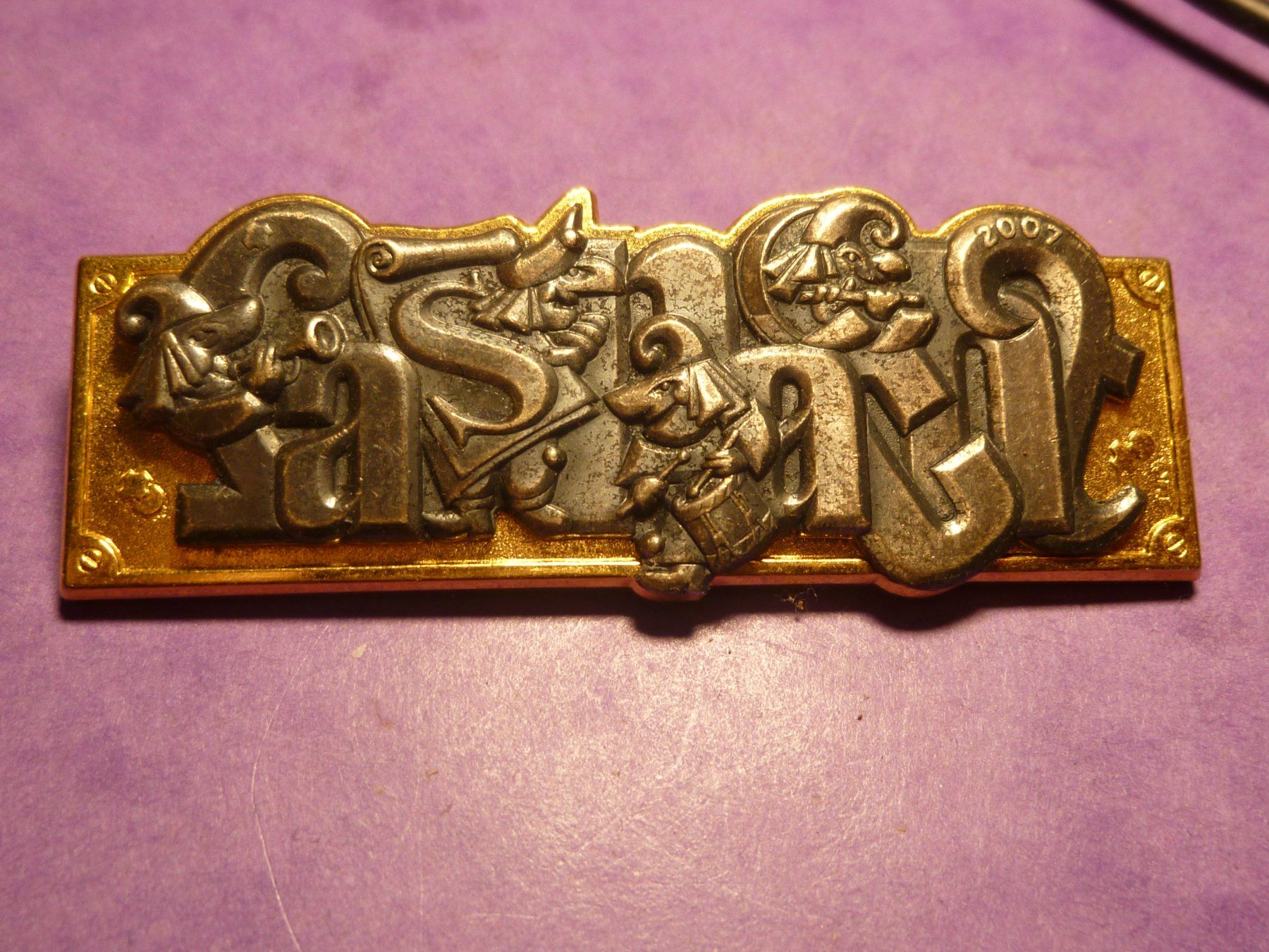 Placchette & Badge: BASEL2007 GOLD – Usato da Ried (Muotathal) venduto da Mandarin02