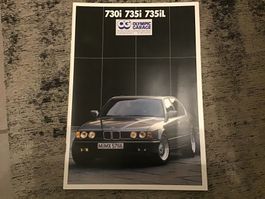 BMW 730i-735iL Verkaufsprospekt 1987