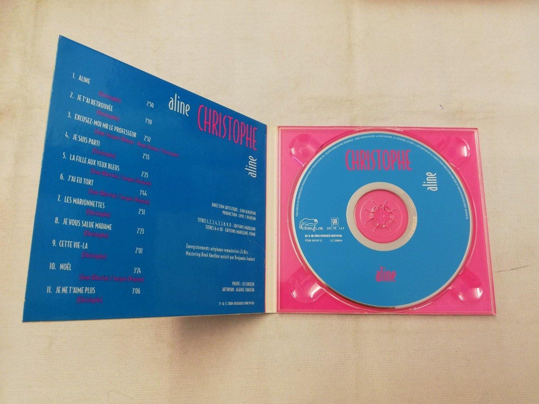 CD: CHRISTOPHE - ALINE – Usato da Bern venduto da Vinylsound.ch 2