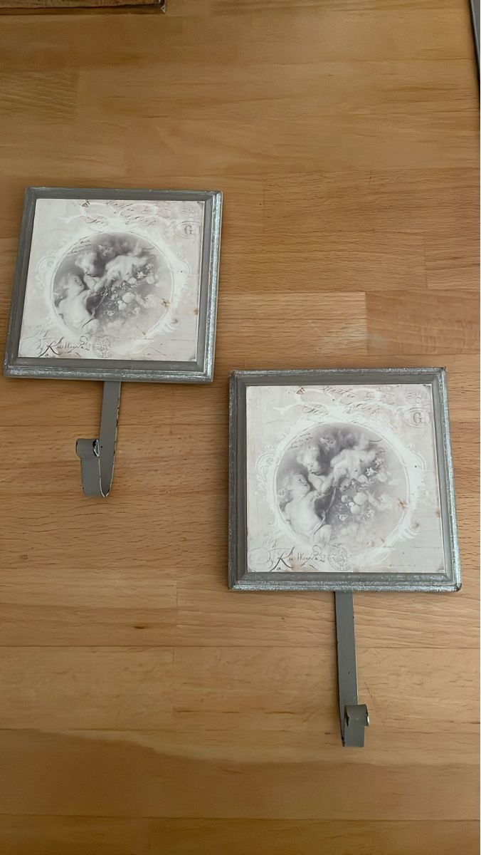 Quincaillerie: 2x Wandhaken shabby chic  – D'occasion à Holderbank AG par Hallo104