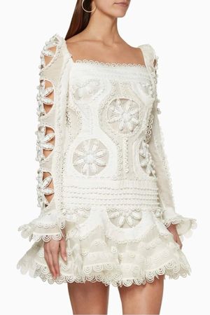 Zimmermann Silk Runaway Dress[Rrp $2500]