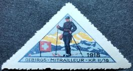 Gebirgs Mitr Kp II/18, Wi 3.Div 142, 1.WK
