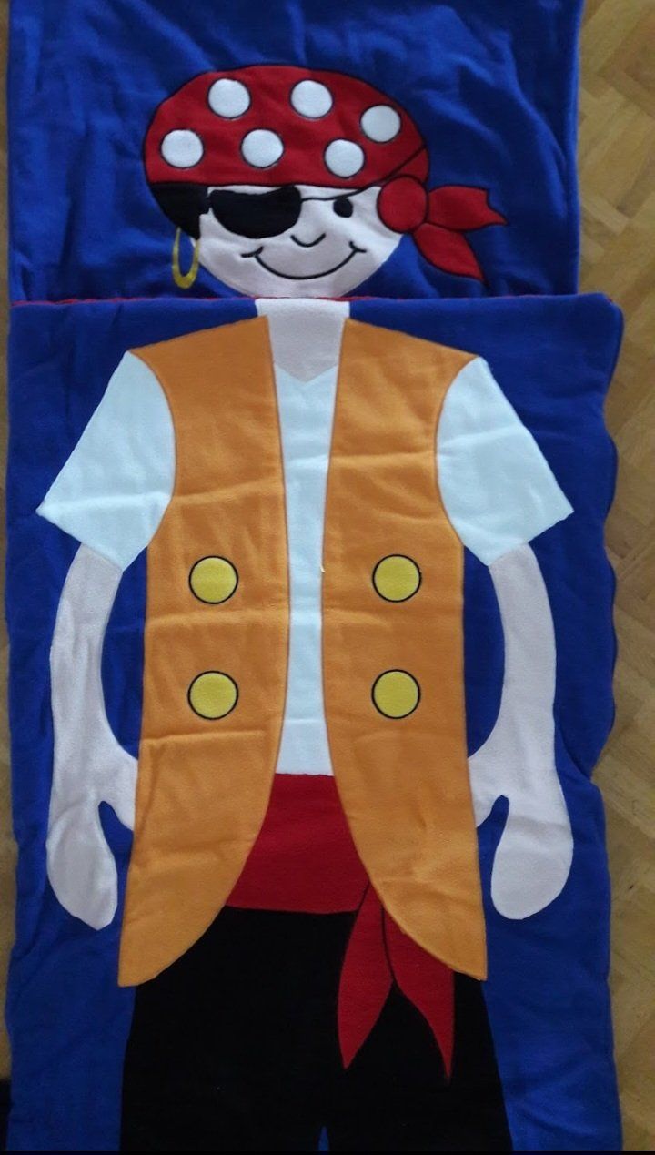 Schlafsäcke: Kinder Schlafsack Pirat – Gebraucht aus Watt von cadirma