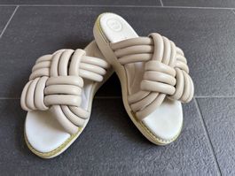 Schicke Sommer Paul Green Sandalen beige im besten Zustand