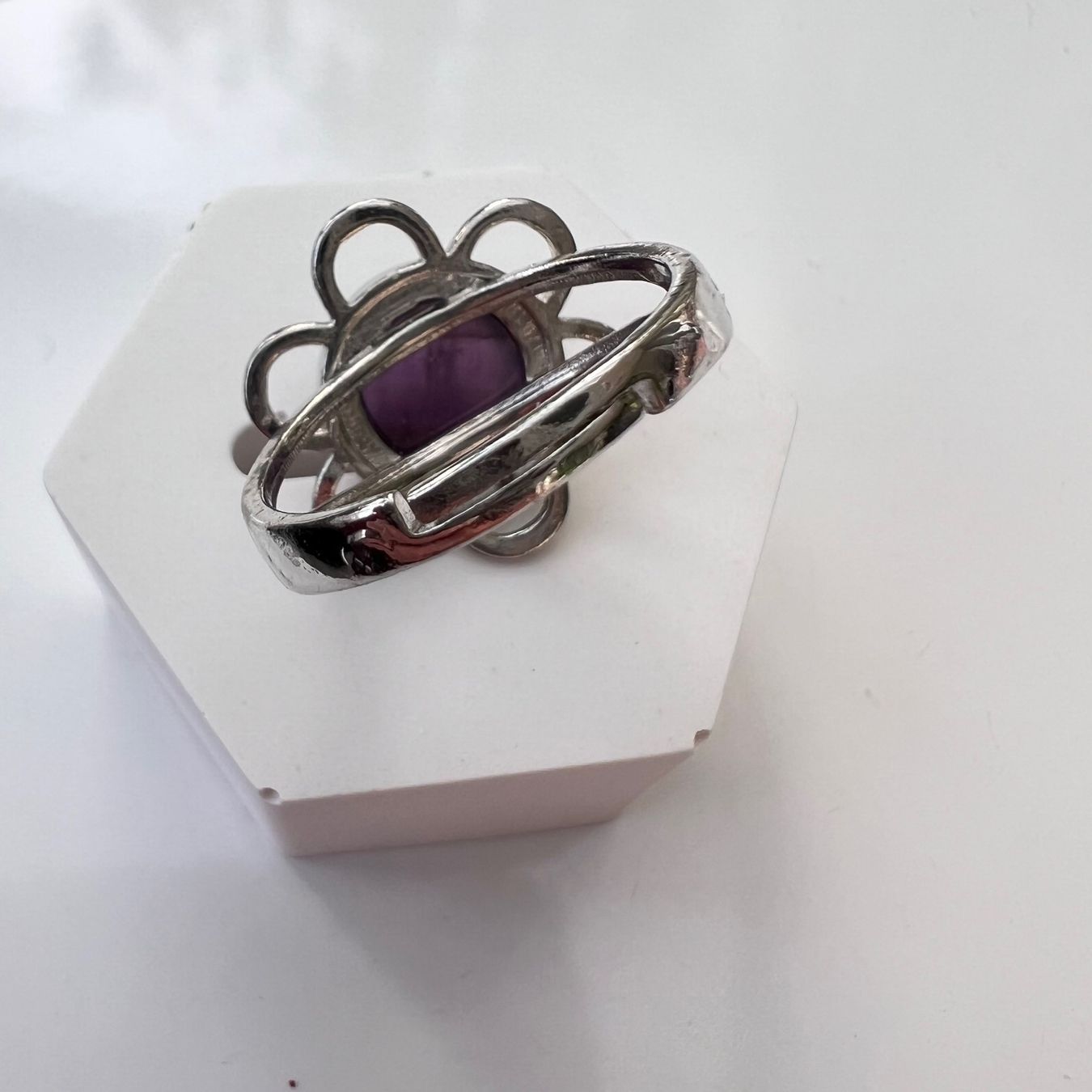Anelli: Bague en laiton avec améthyste – Nuovo (secondo la descrizione) da Pully venduto da sunaddict 5