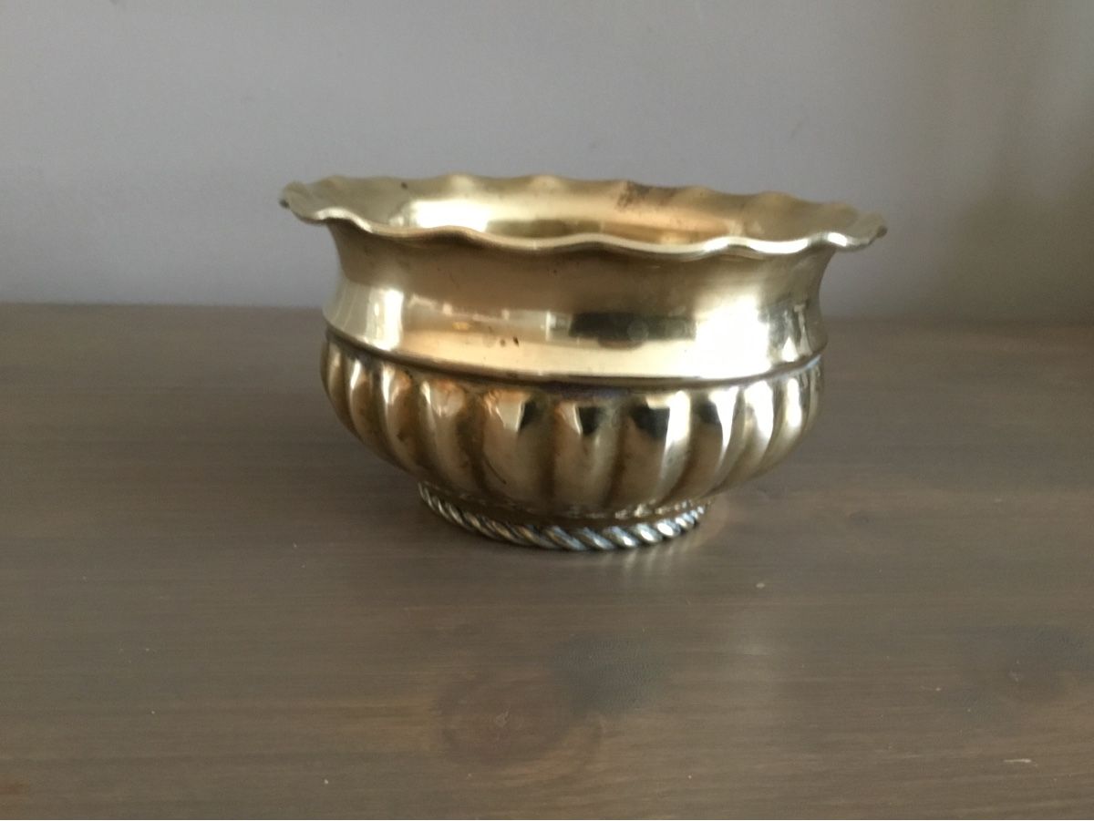 Ciotole: Schöne Messing - Deko - Schale vintage – Usato da Schönenwerd venduto da simca04