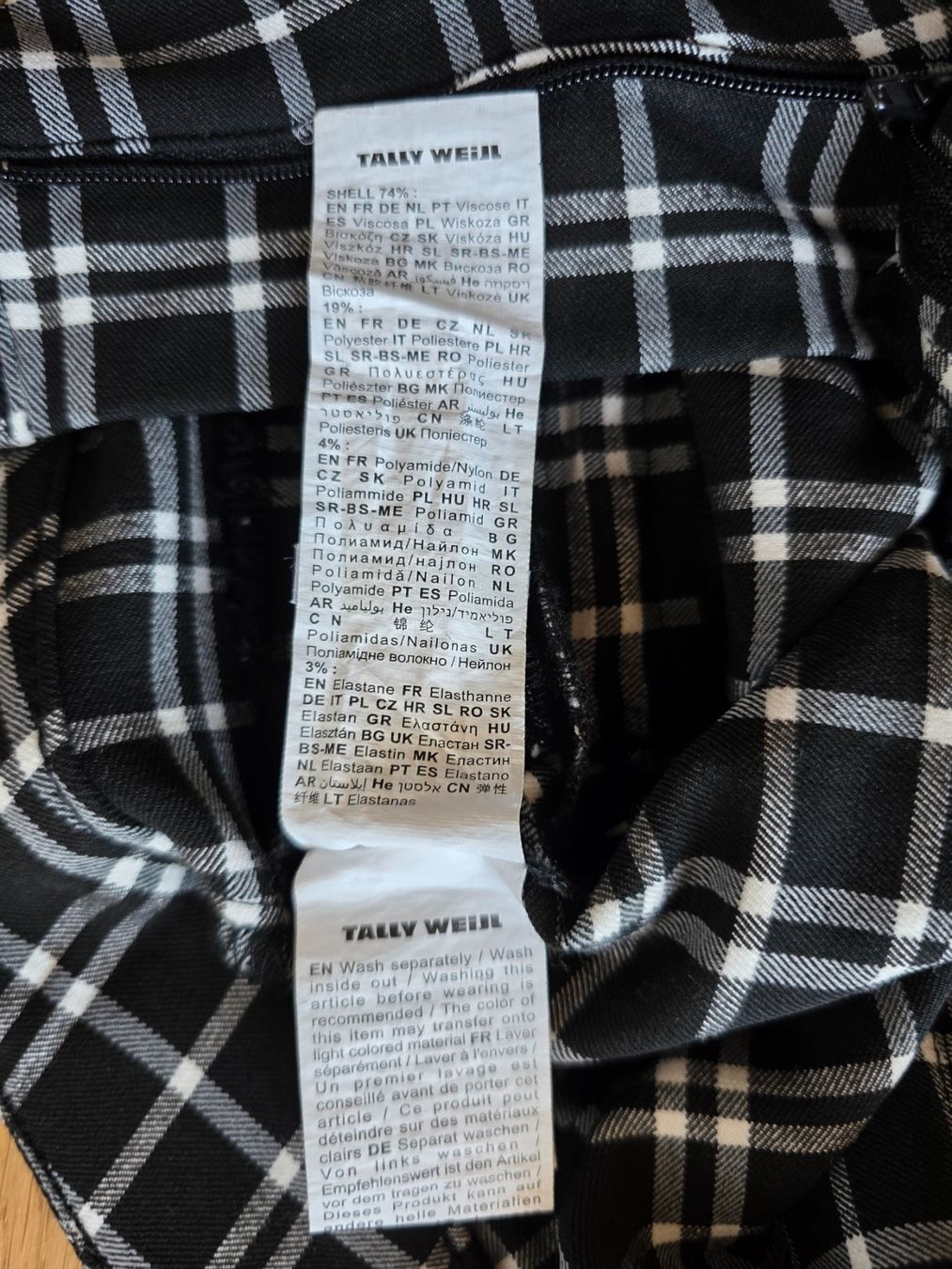 Calze & Collant: Schöne Legging / Stoffhose Gr 34 – Nuovo (secondo la descrizione) da Richterswil venduto da Rem2011 4