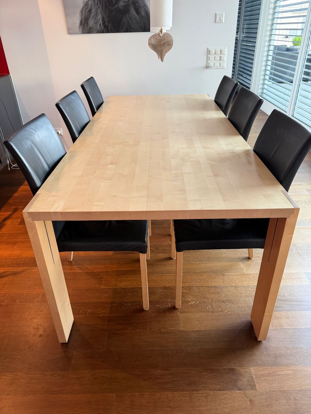 Set de table et chaises: Esszimmertisch mit Stühlen – D'occasion à Bassersdorf par Gaby1968 1